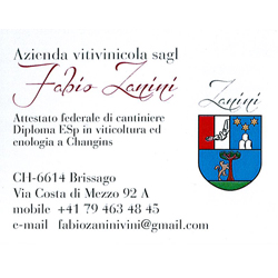 Azienda vitivinicola Zanini sponsor Tennis club Brissago
